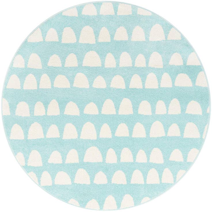 Detail image of 5' x 5' Whimsy Kids Round Rug