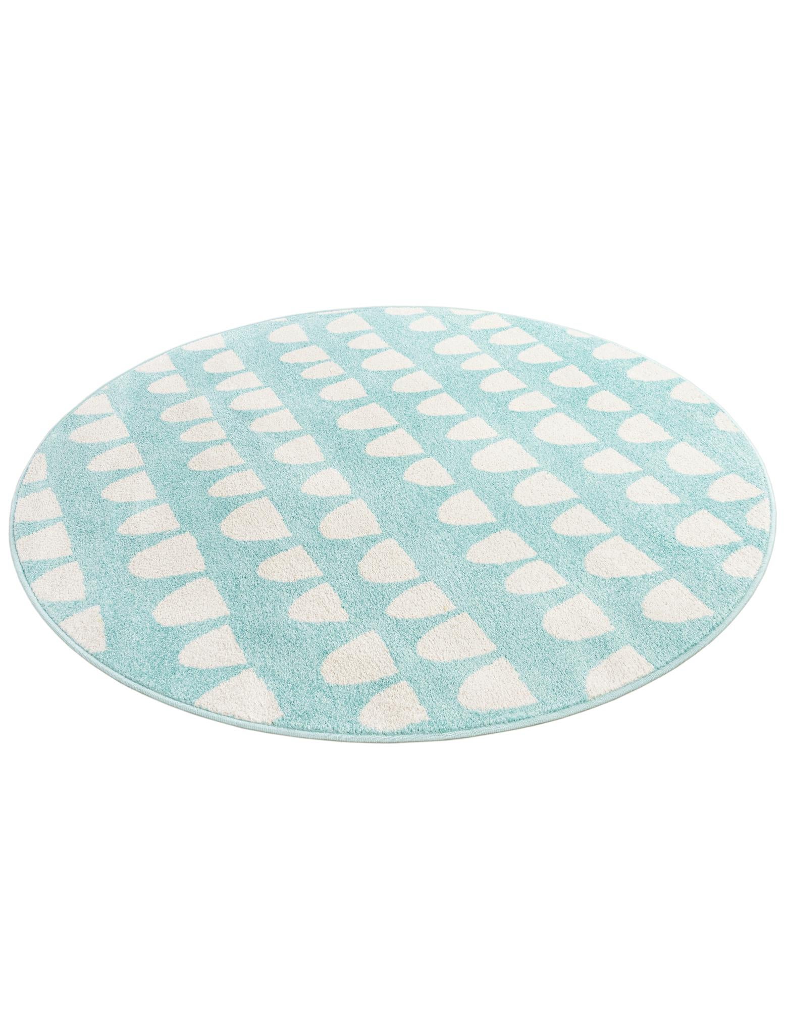 5' x 5' Whimsy Kids Round Rug