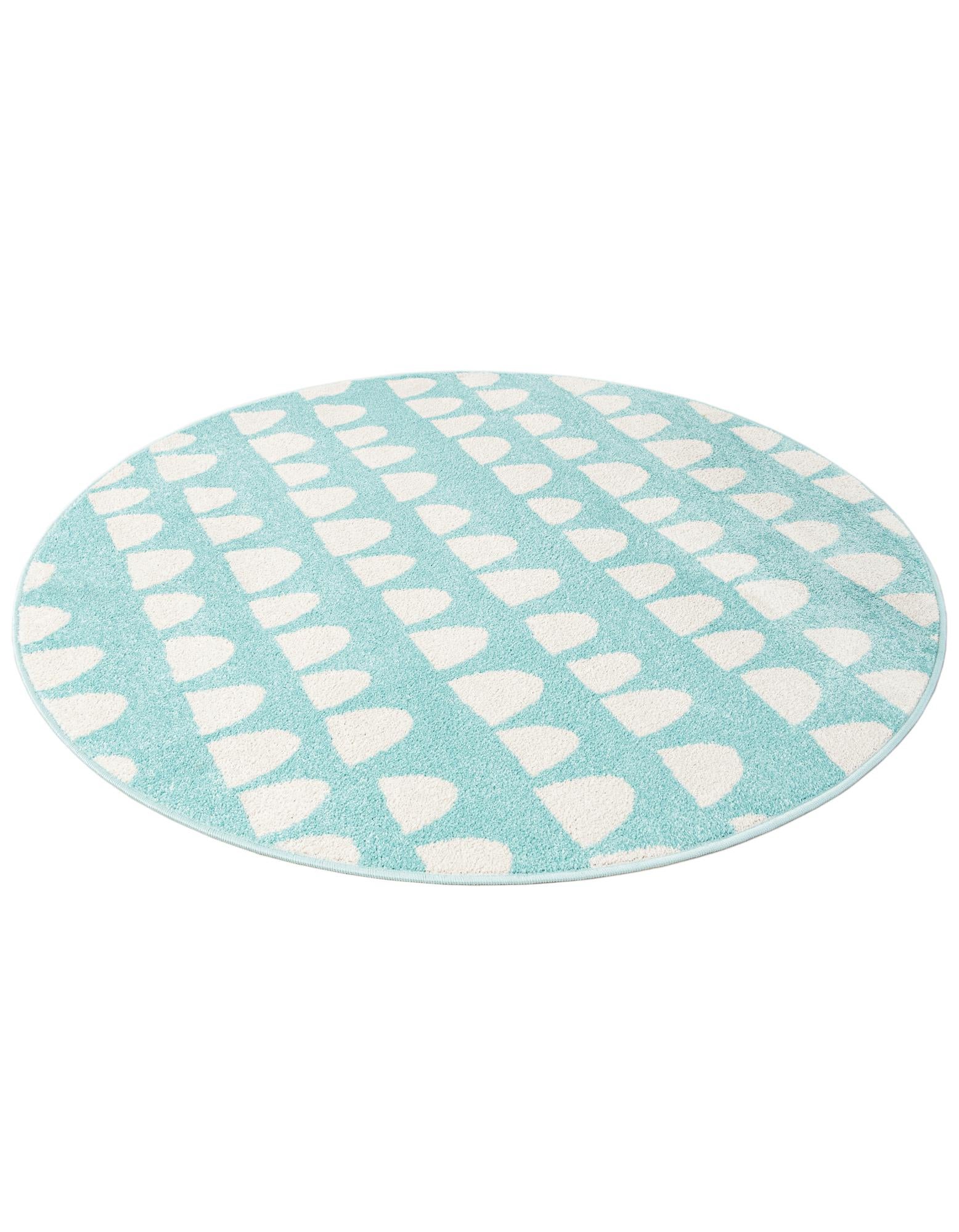 5' x 5' Whimsy Kids Round Rug