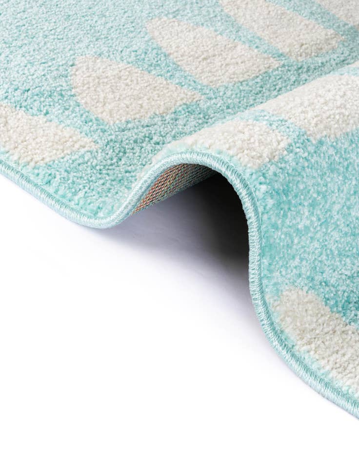 Detail image of 5' x 5' Whimsy Kids Round Rug