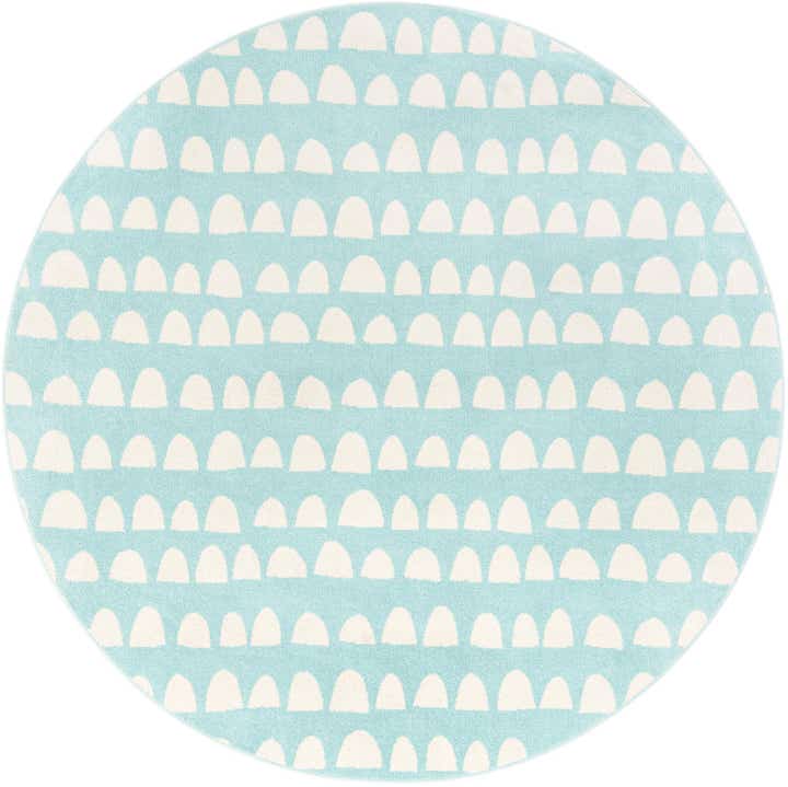 7' 10 x 7' 10 Whimsy Kids Round Rug