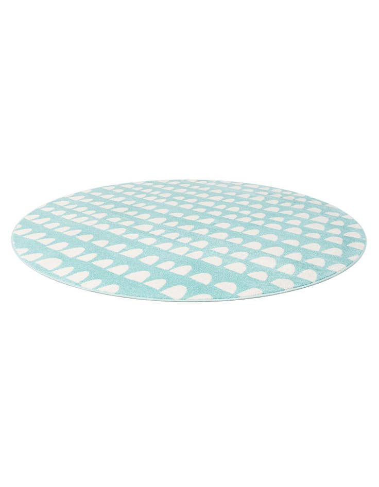 Detail image of 7' 10 x 7' 10 Whimsy Kids Round Rug