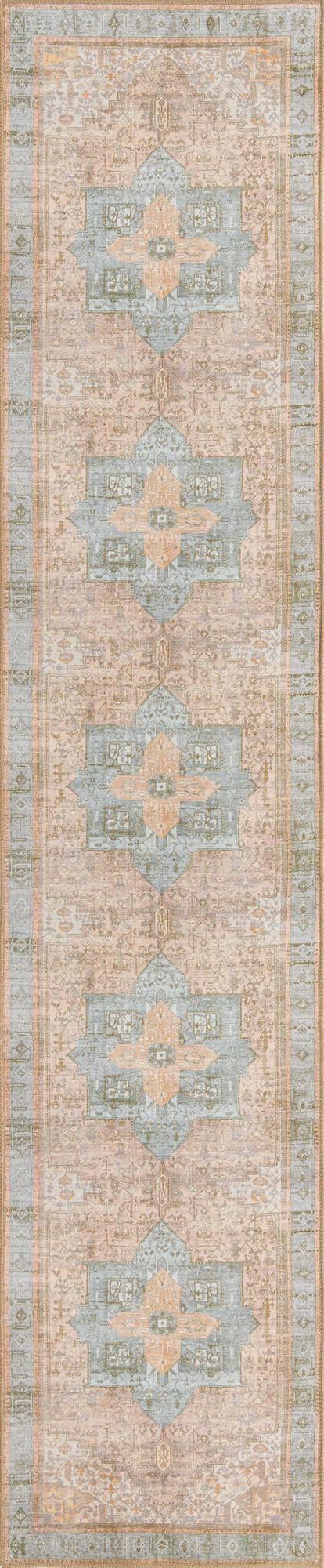 Clive · Medallion Washable Rug