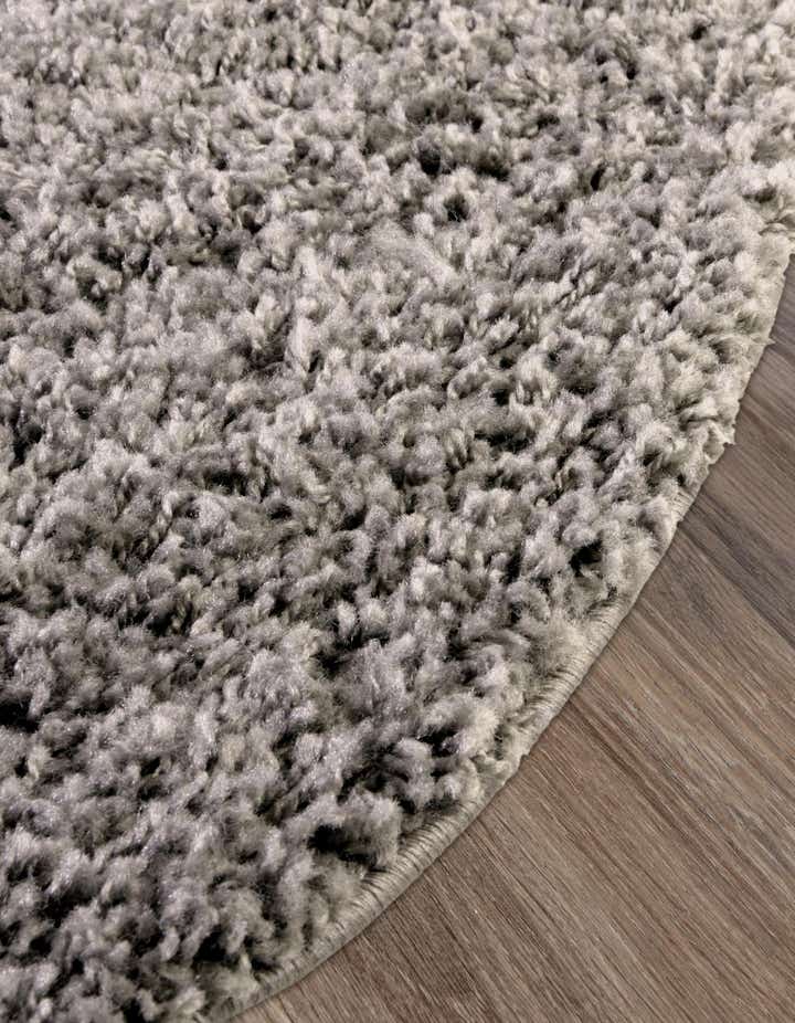 3' x 6' Solid Shag Hearth Rug