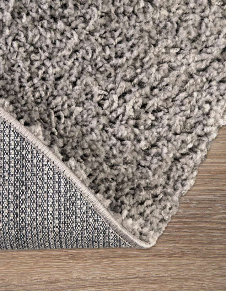3' x 6' Solid Shag Hearth Rug