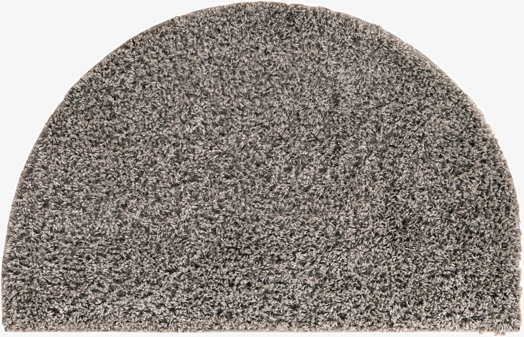 80cm x 125cm Solid Shag Hearth Rug