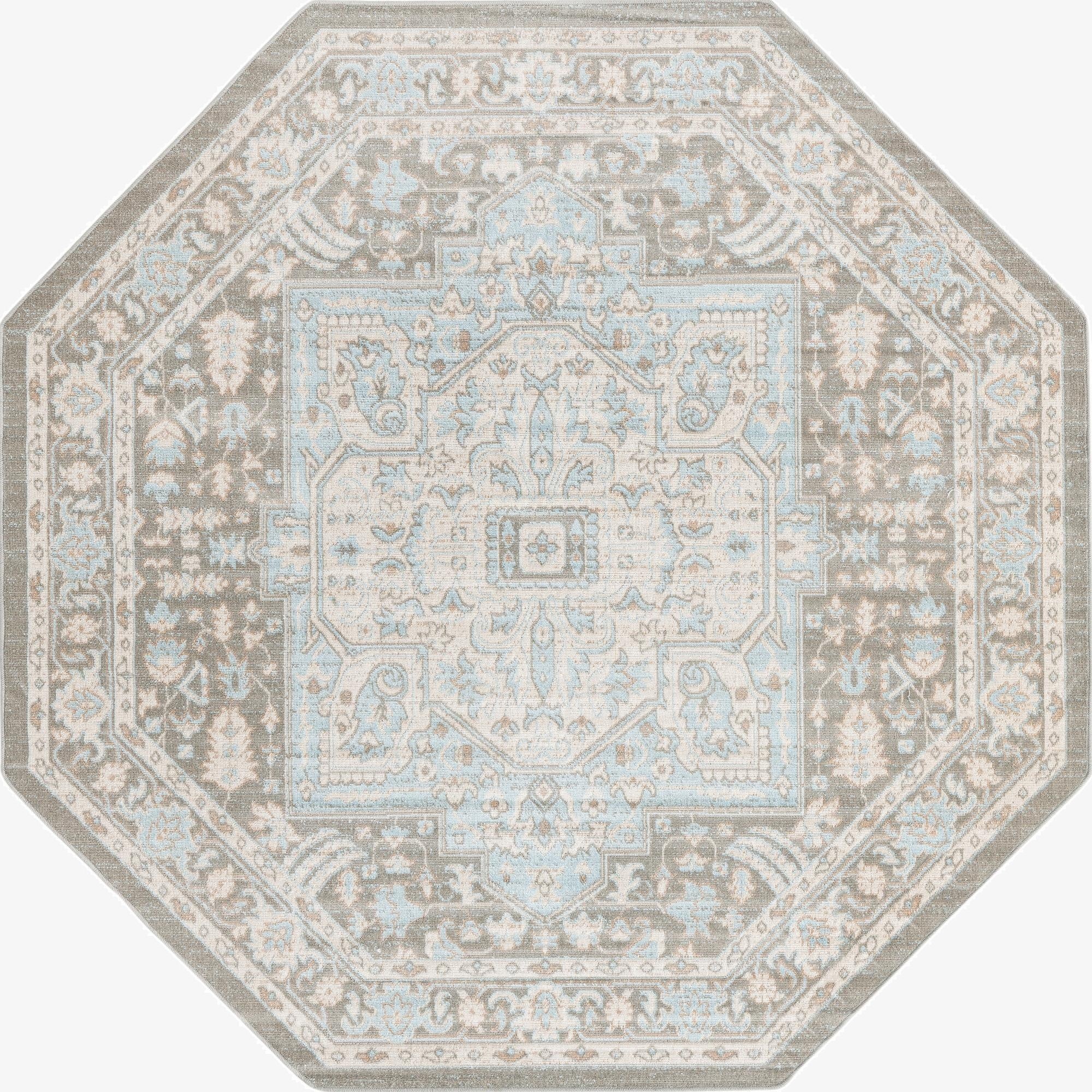 7' x 7' Whitney Octagon Rug