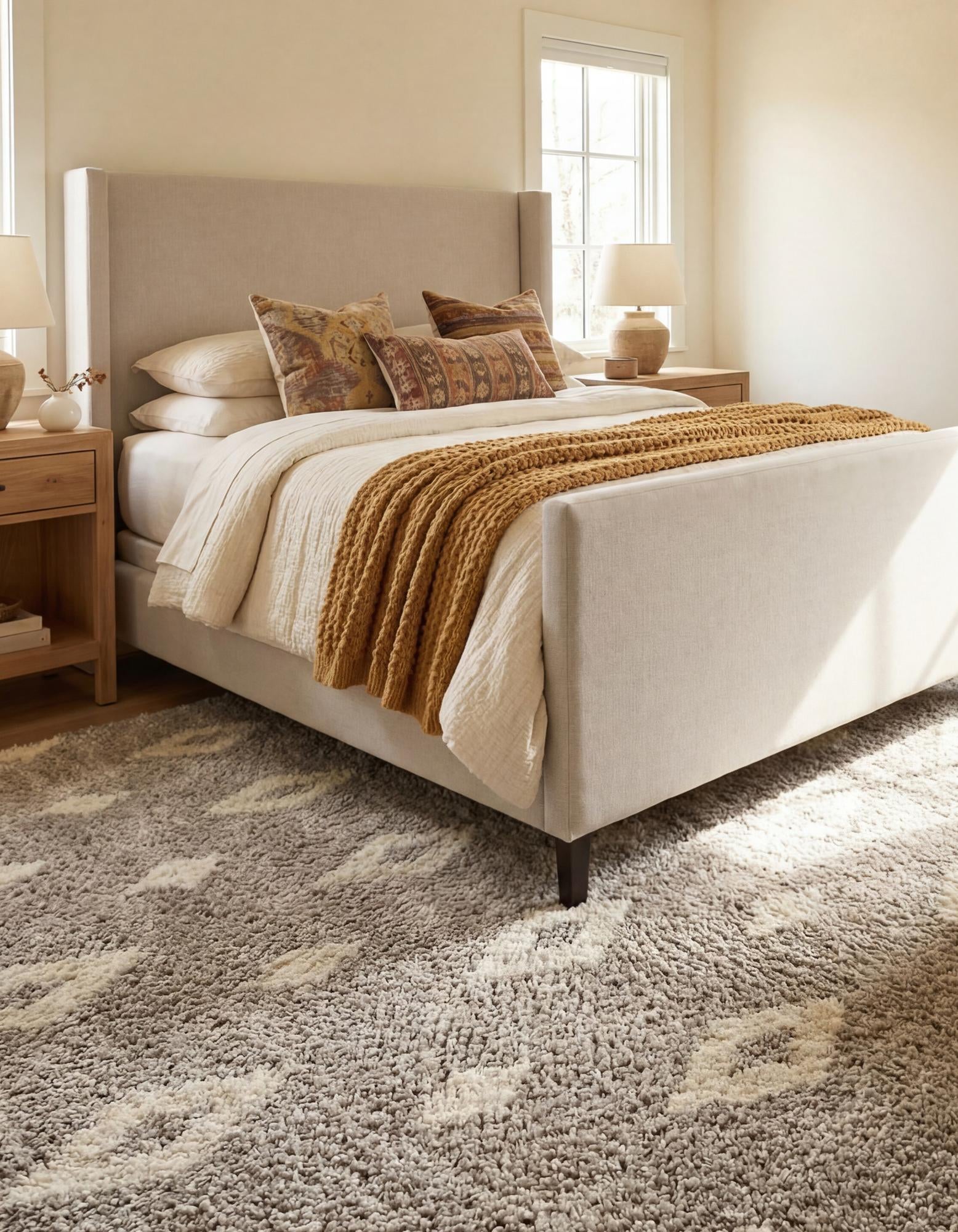 5' x 8' Sepia Rug
