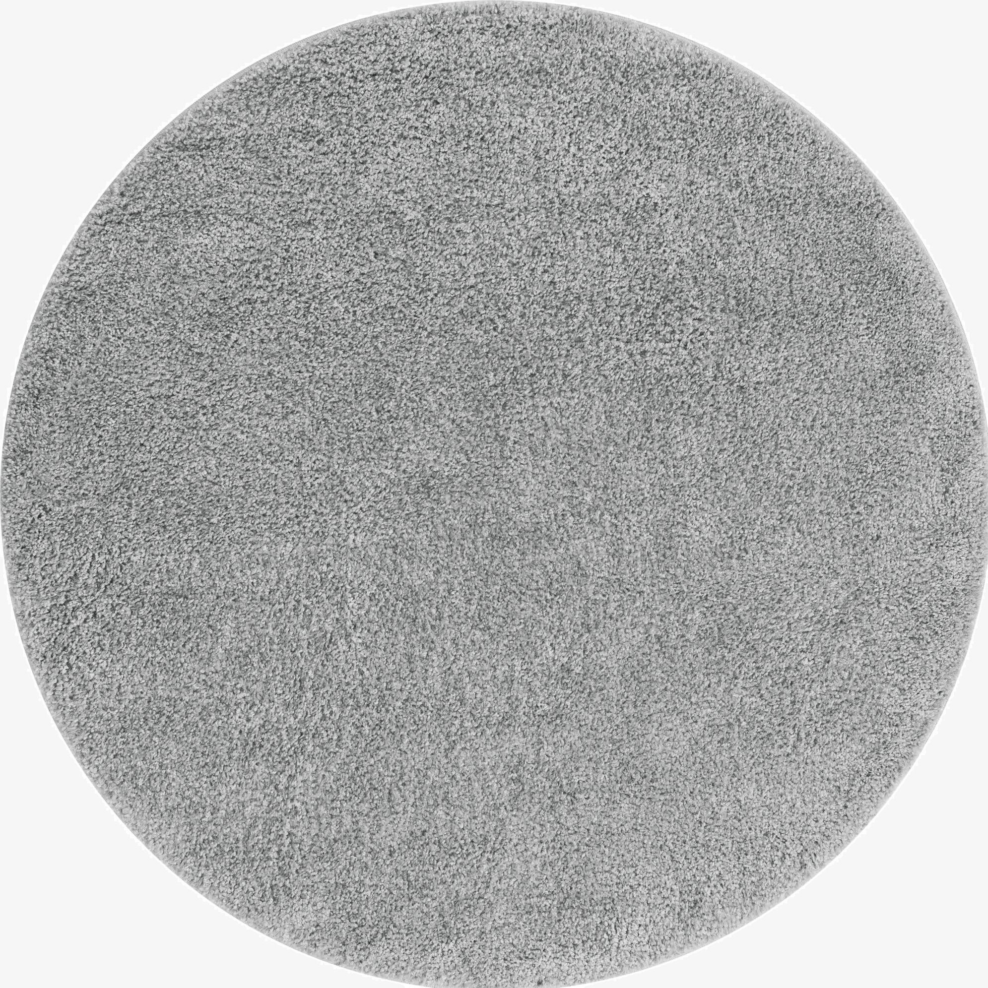 Primary image 6' x 6' Soft Solid Shag Round Rug