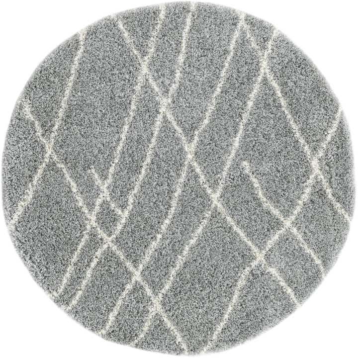 3' 3 x 3' 3 Soft Touch Shag Round Rug