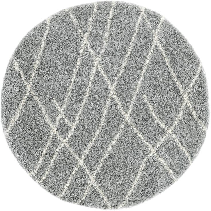 Detail image of 3' 3 x 3' 3 Soft Touch Shag Round Rug