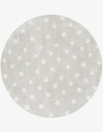 6' x 6' Whimsy Kids Round Rug