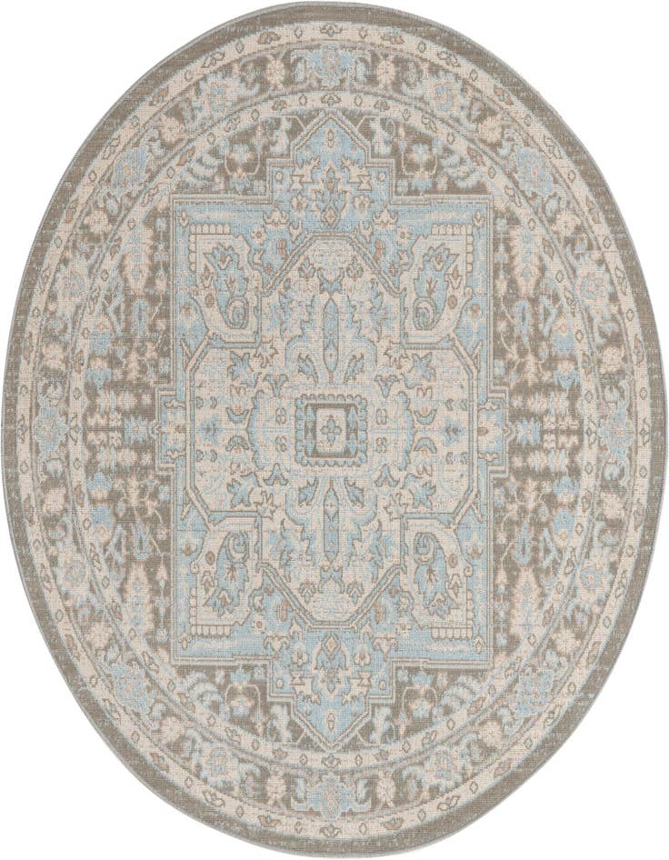 Detail image of 5' 3 x 5' 3 Whitney Round Rug