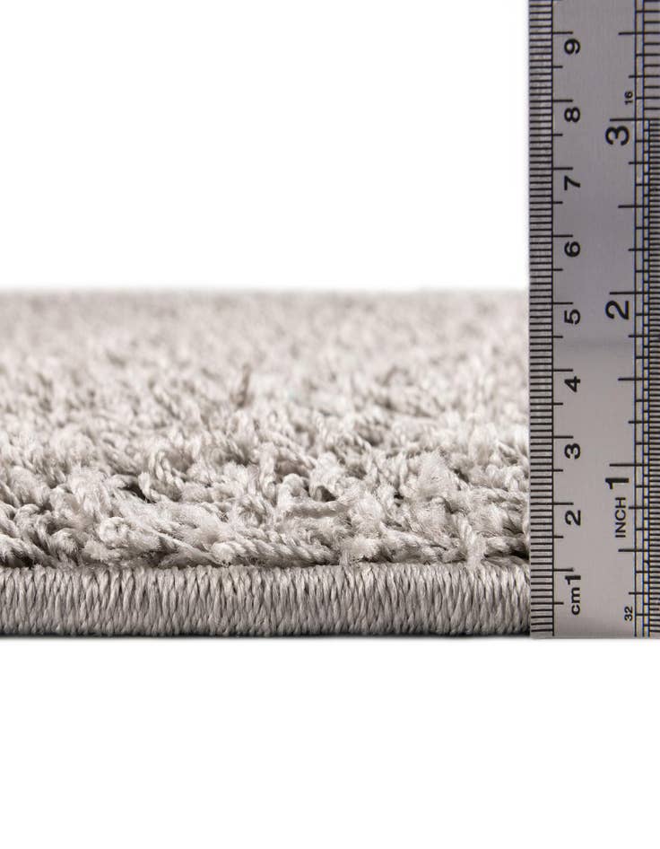 Detail image of  2' 6 x 16' 5 Comfort Solid Shag Runner Rug