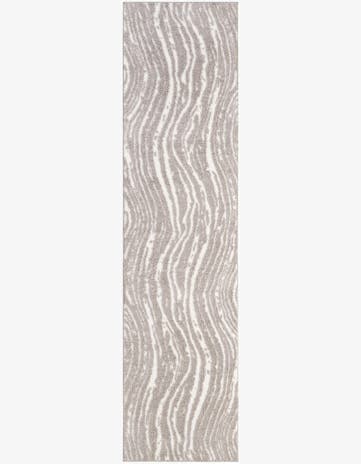 2' 7 x 10' Sepia Runner Rug