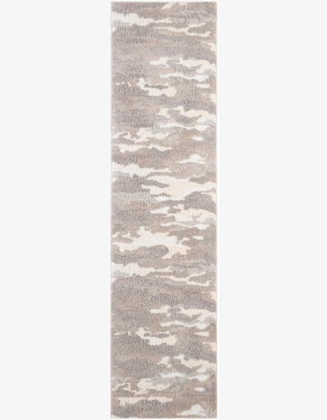 2' 7 x 10' Sepia Runner Rug