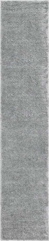 2' 7 x 13' Soft Solid Shag Runner Rug
