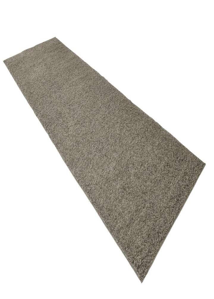 5' 2 x 15' 7 Solid Shag Runner Rug