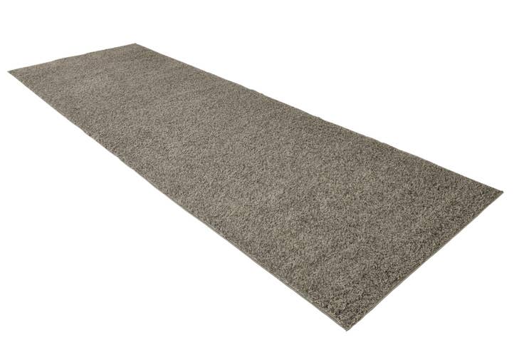 Detail image of 5' 2 x 15' 7 Solid Shag Runner Rug