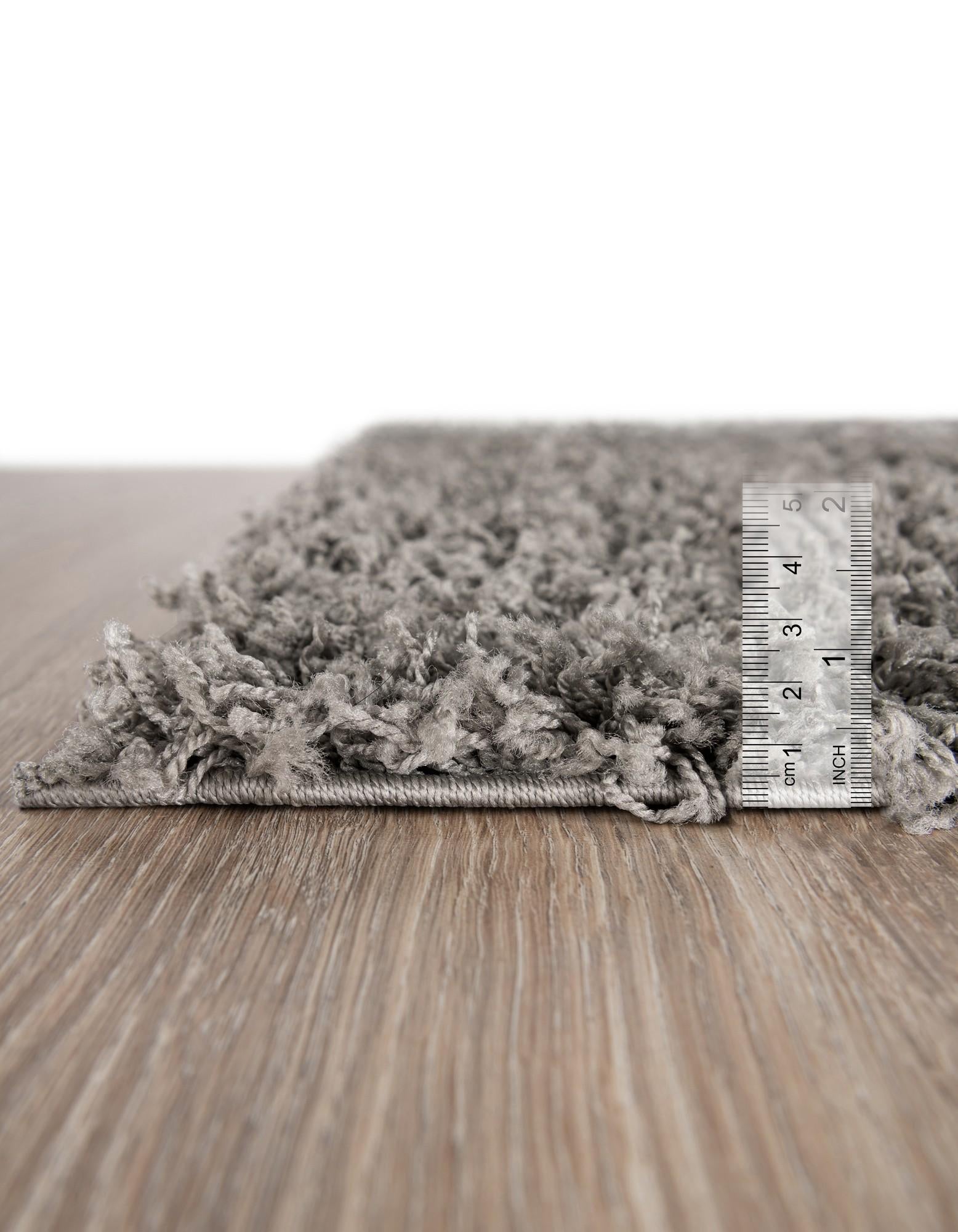 2' 7 x 14' Solid Shag Runner Rug
