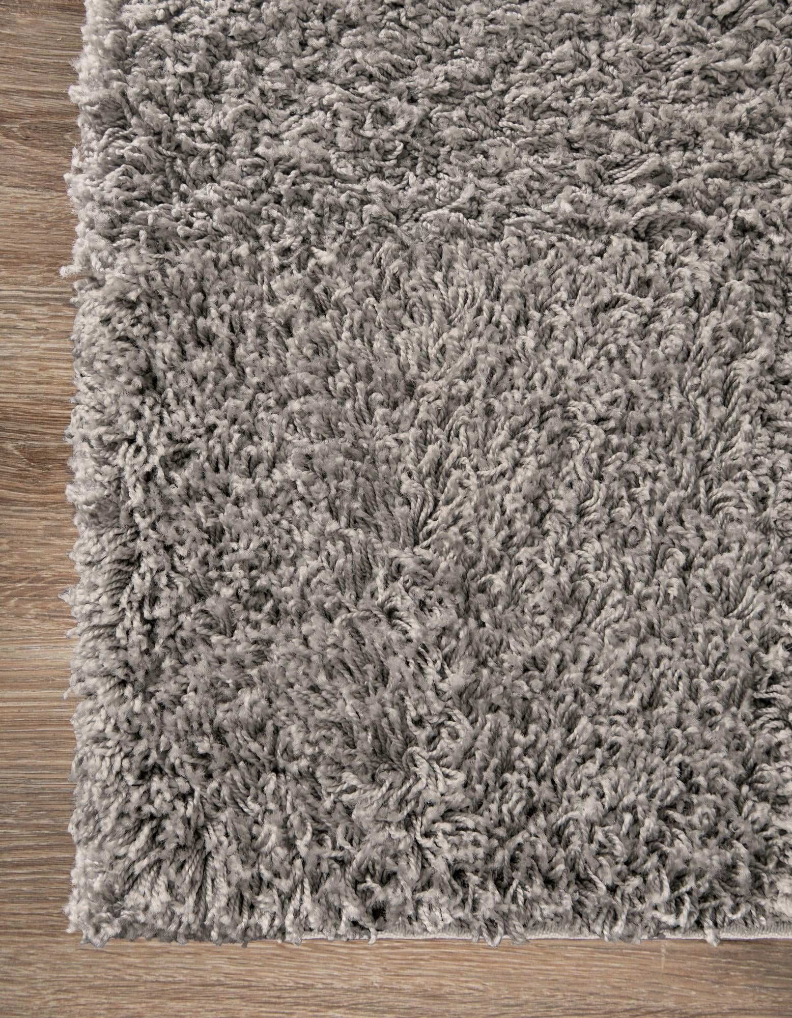 2' 7 x 14' Solid Shag Runner Rug