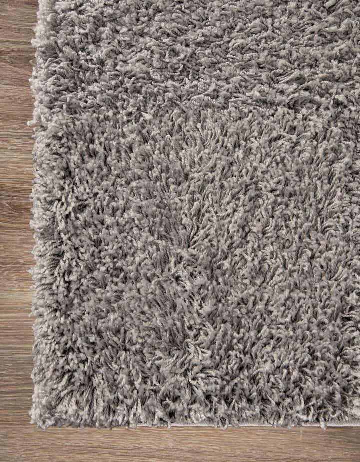 2' x 6' Solid Shag Runner Rug
