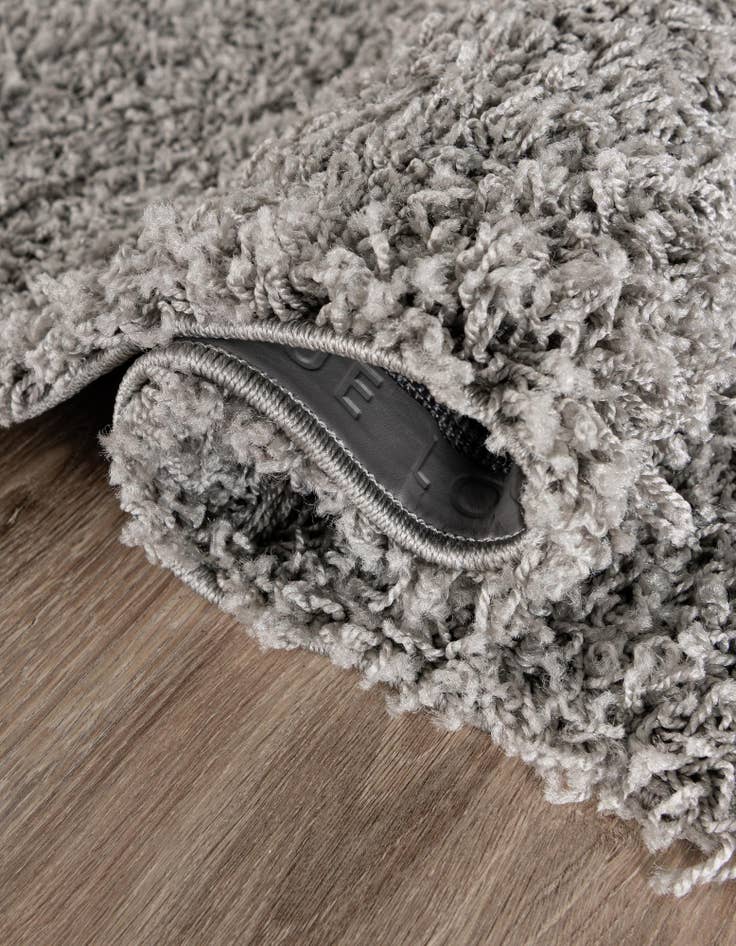 Detail image of 2' x 5' Solid Shag Runner Rug