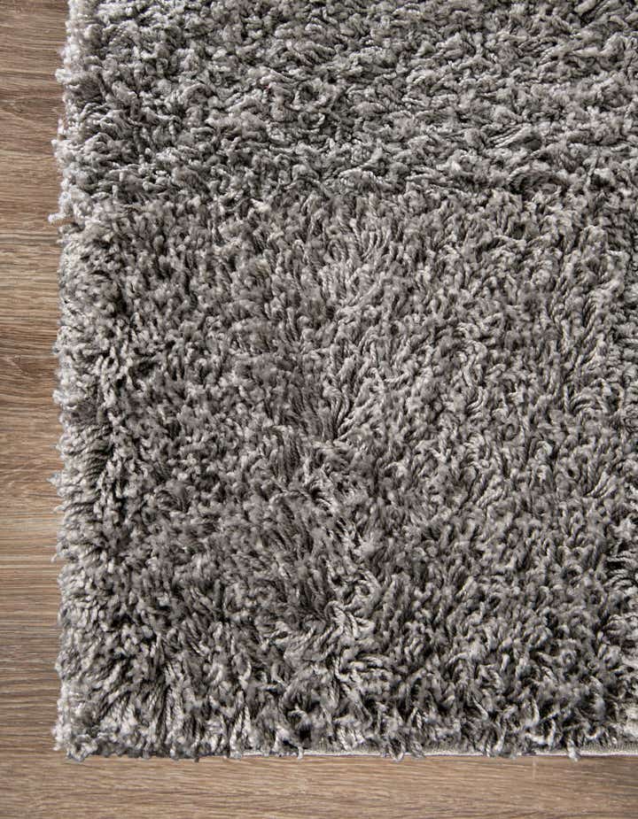2' x 5' Solid Shag Runner Rug