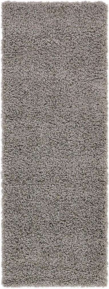 2' x 6' Solid Shag Runner Rug