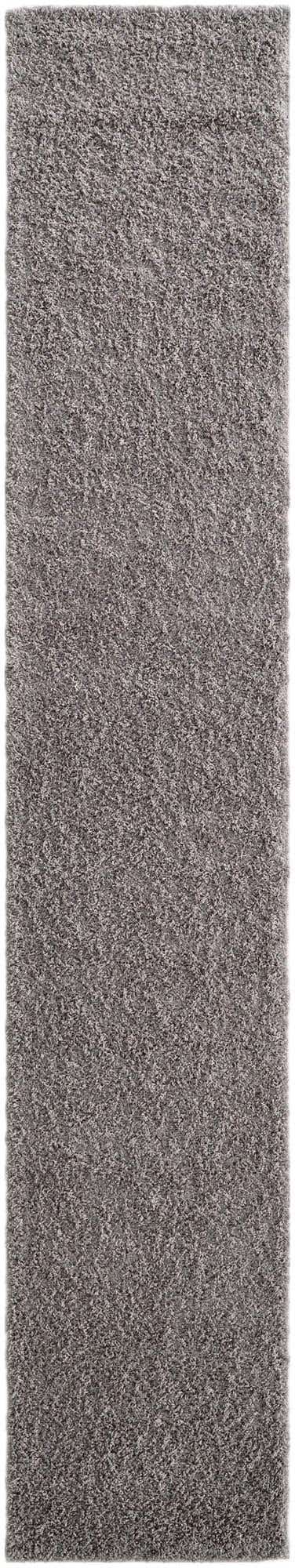 2' 7 x 14' Solid Shag Runner Rug