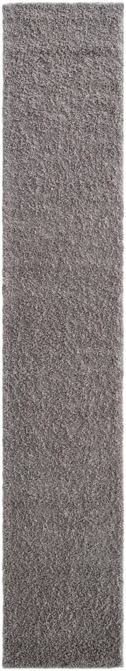 Detail image of 2' 7 x 14' Solid Shag Runner Rug