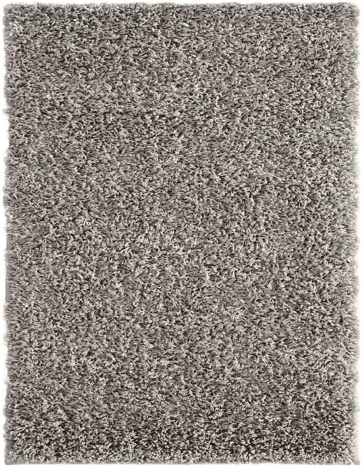 Detail image of 2' x 4' Solid Shag Runner Rug
