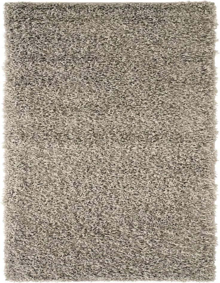 Detail image of 2' x 5' Solid Shag Runner Rug