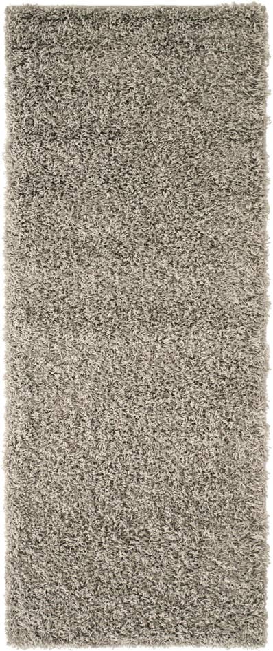 Detail image of 2' x 5' Solid Shag Runner Rug