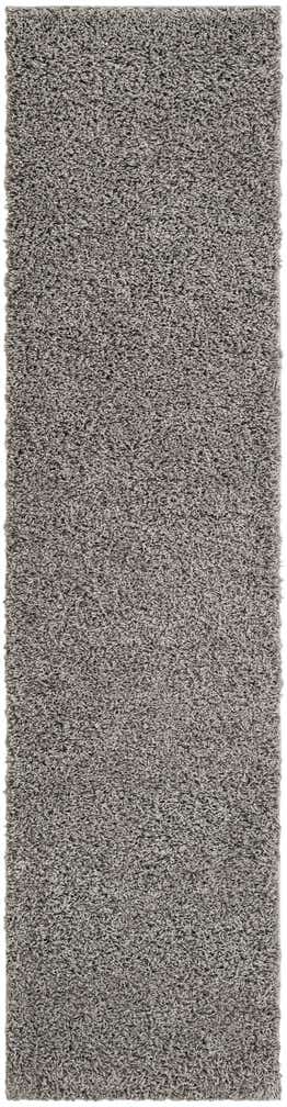 2' x 8' Solid Shag Runner Rug