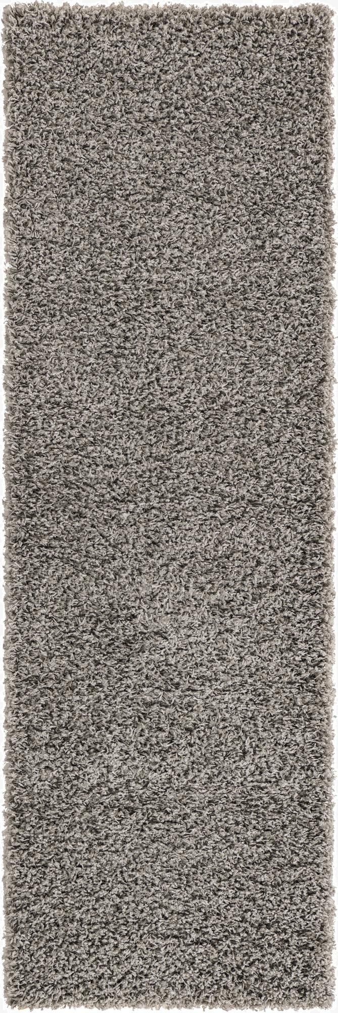 65cm x 195cm Solid Shag Runner Rug