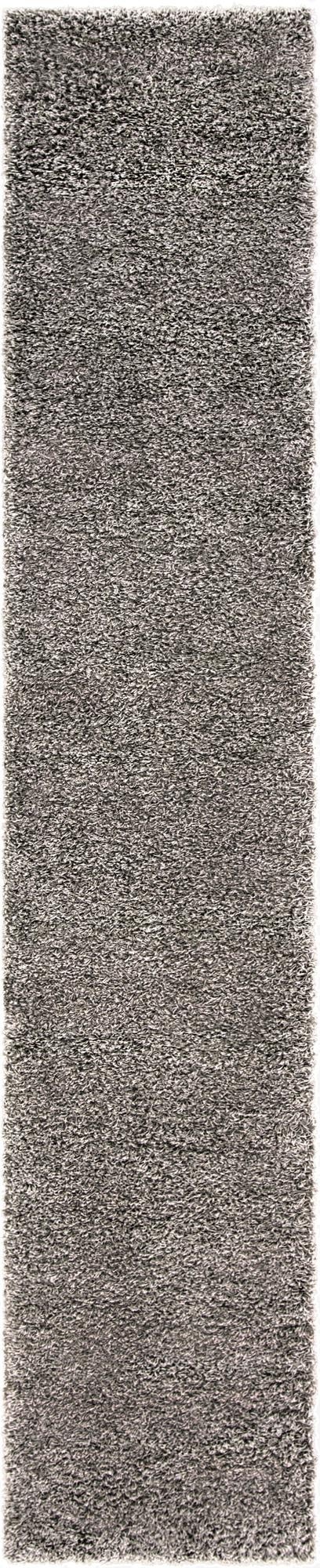 2' 7 x 13' Solid Shag Runner Rug