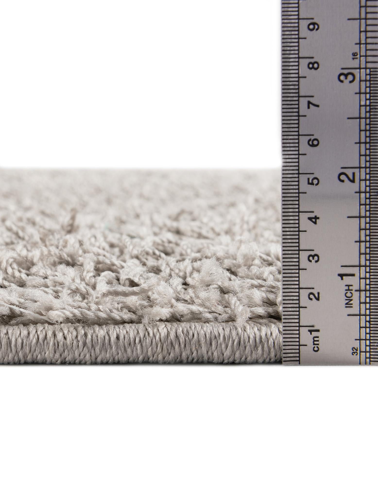 7' x 7' Comfort Solid Shag Square Rug