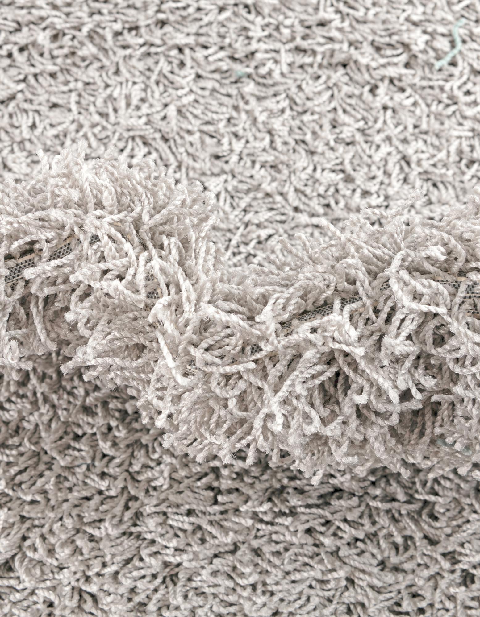 7' x 7' Comfort Solid Shag Square Rug
