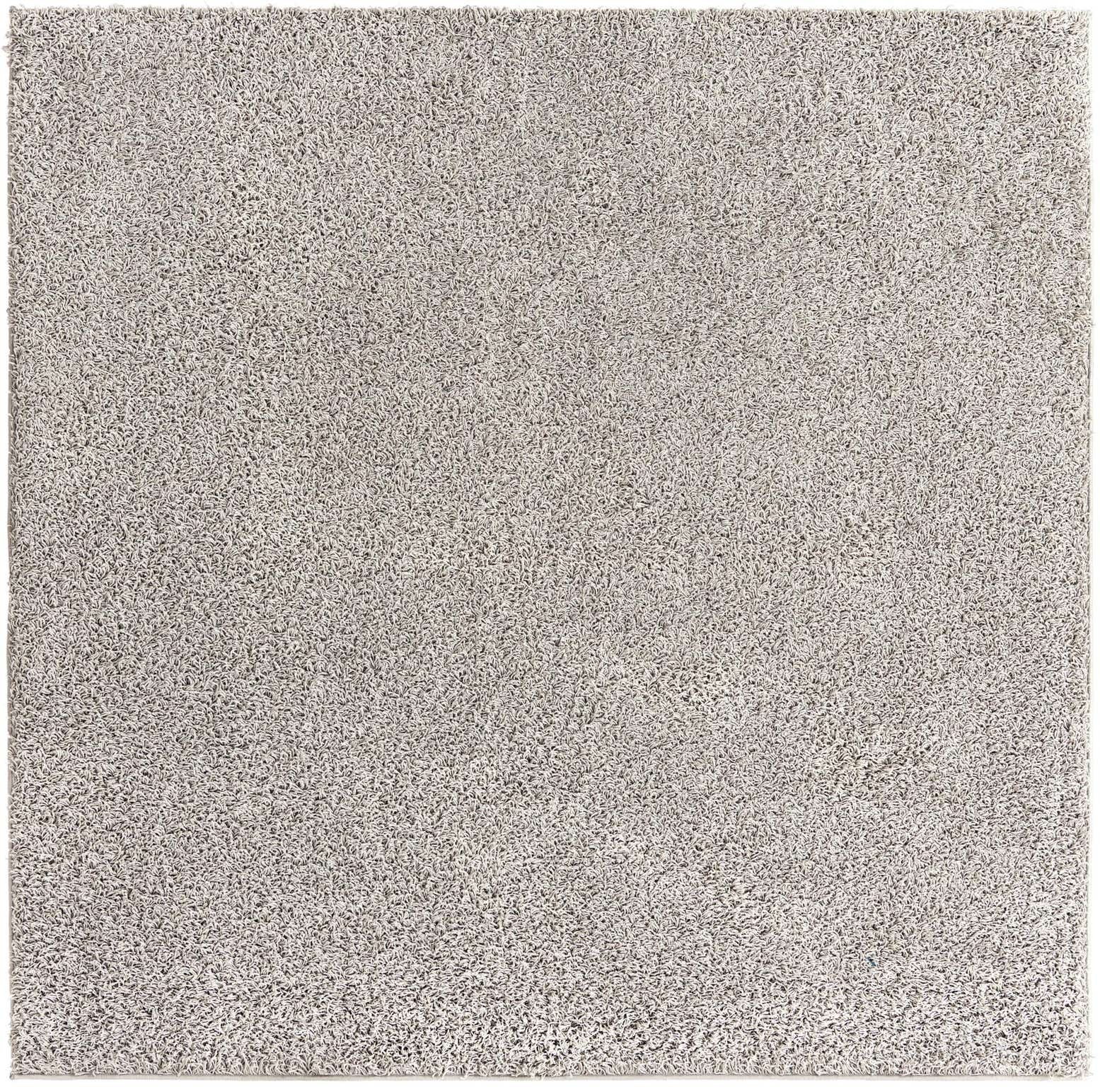 7' x 7' Comfort Solid Shag Square Rug