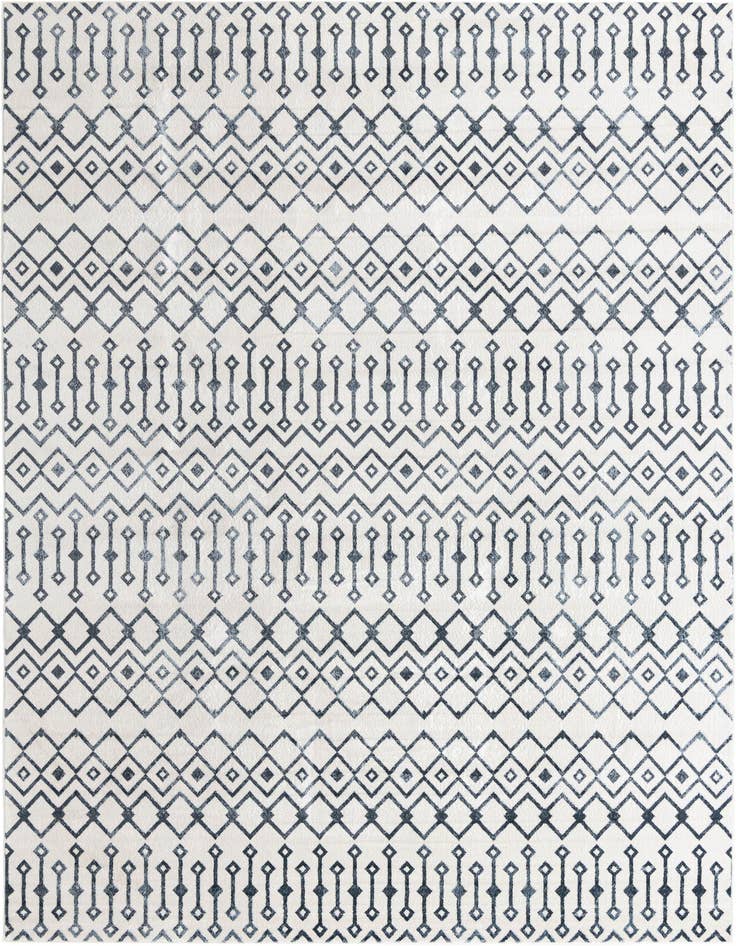 Detail image of 10' x 14' Bohemian Trellis Rug