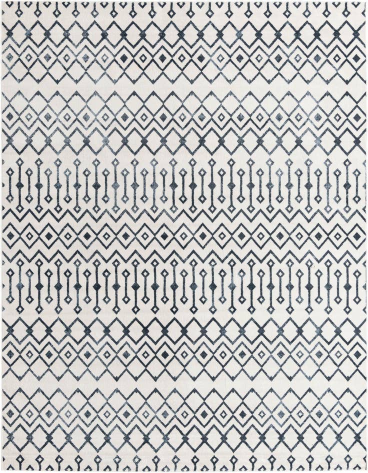 Detail image of 9' x 12' Bohemian Trellis Rug
