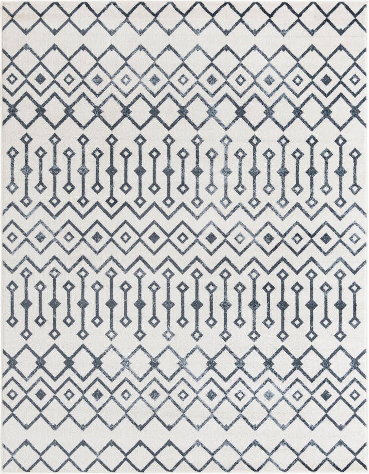 Detail image of 6' x 9' Bohemian Trellis Rug