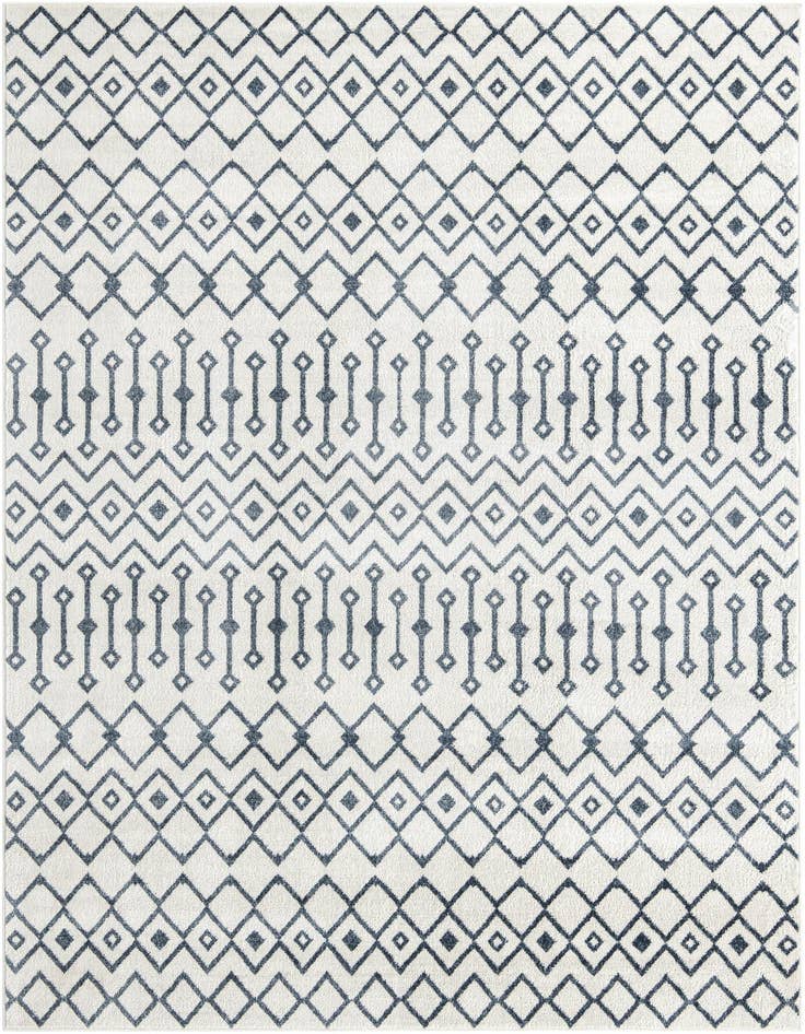Detail image of 7' 10 x 11' Bohemian Trellis Rug