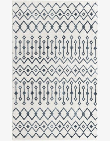 5' 3 x 8' Bohemian Trellis Rug