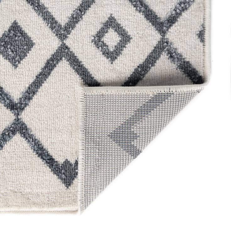 Detail image of 2' 7 x 12' Bohemian Trellis Runner Rug