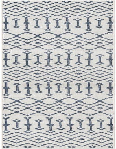 Detail image of 2' 7 x 13' Bohemian Trellis Runner Rug