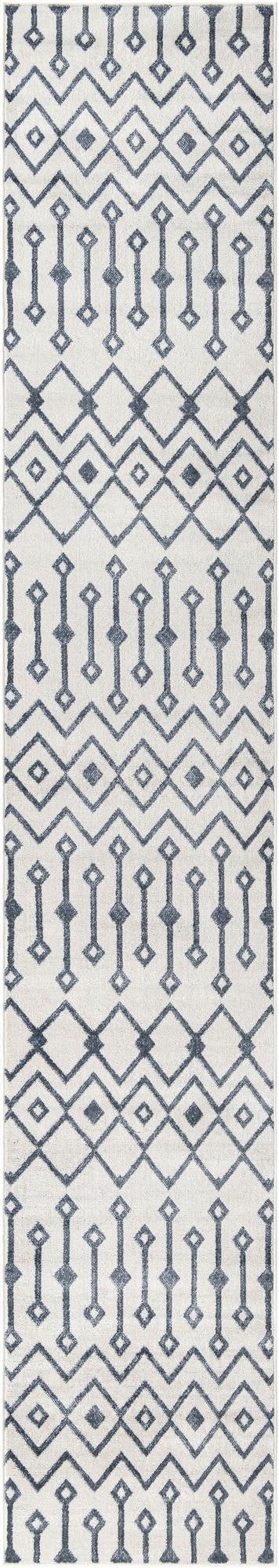 Primary image 2' 7 x 14' Bohemian Trellis Runner Rug