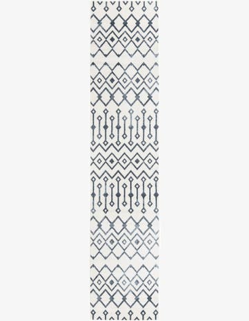 2' 7 x 12' Bohemian Trellis Runner Rug