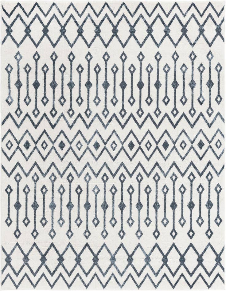 Detail image of 6' x 6' Bohemian Trellis Square Rug